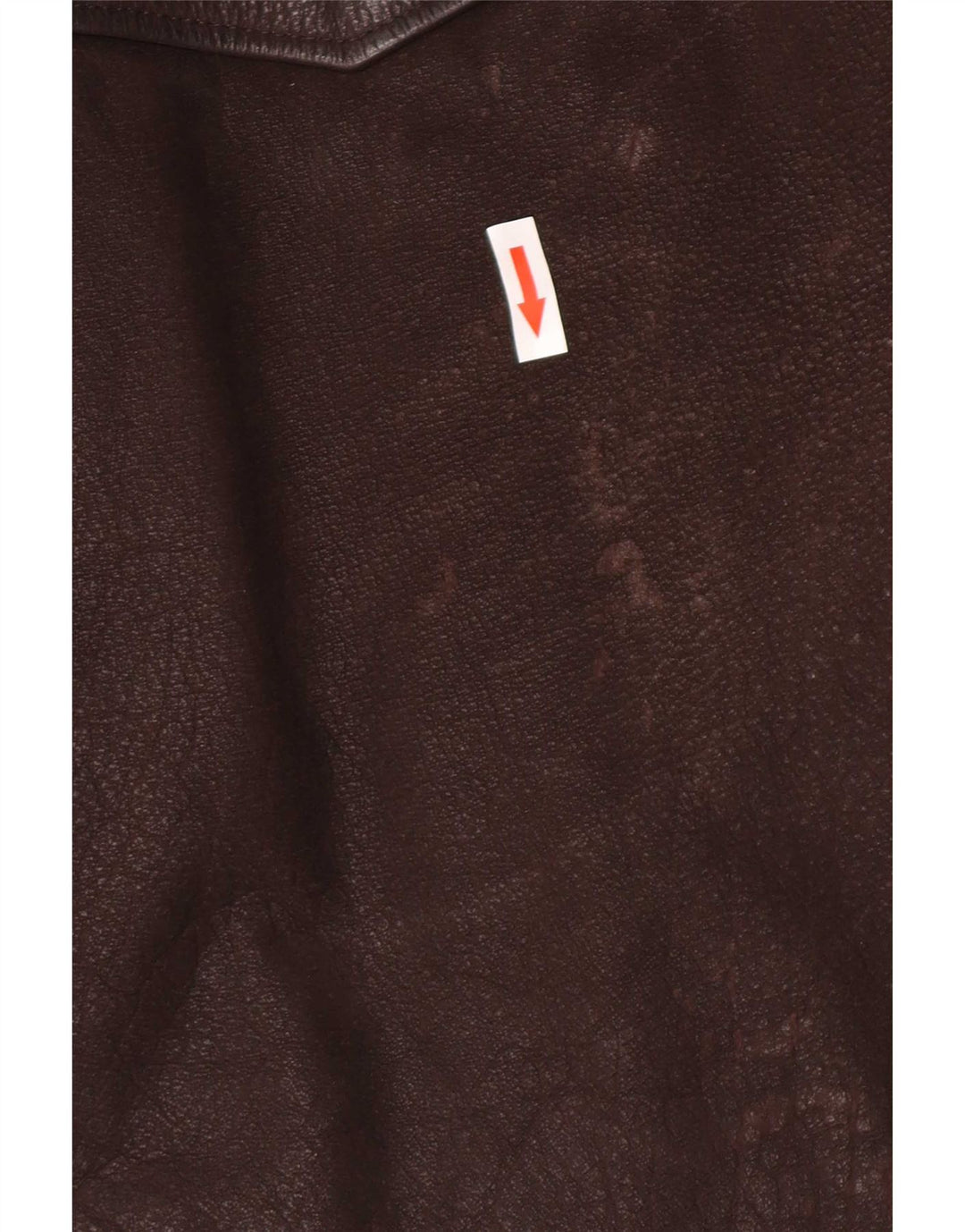 veste en cuir homme vintage UK 38 Cuir brun moyen