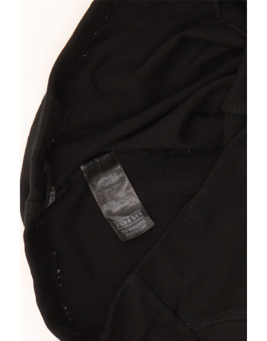 Marks & Spencer Legging court pour femme UK 12 Viscose noir moyen