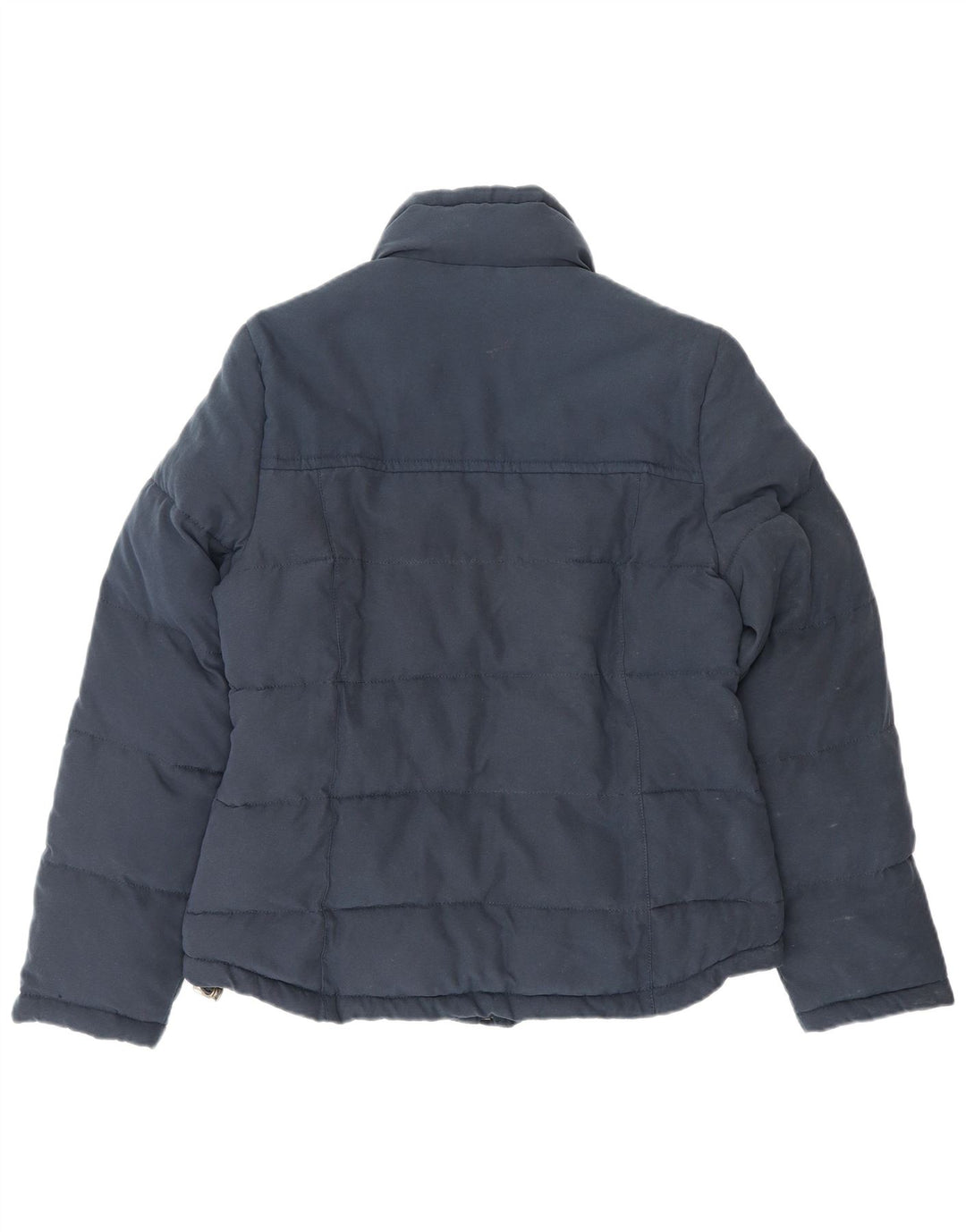 Joules Veste matelassée pour femme UK 12 Medium Bleu Marine Polyester