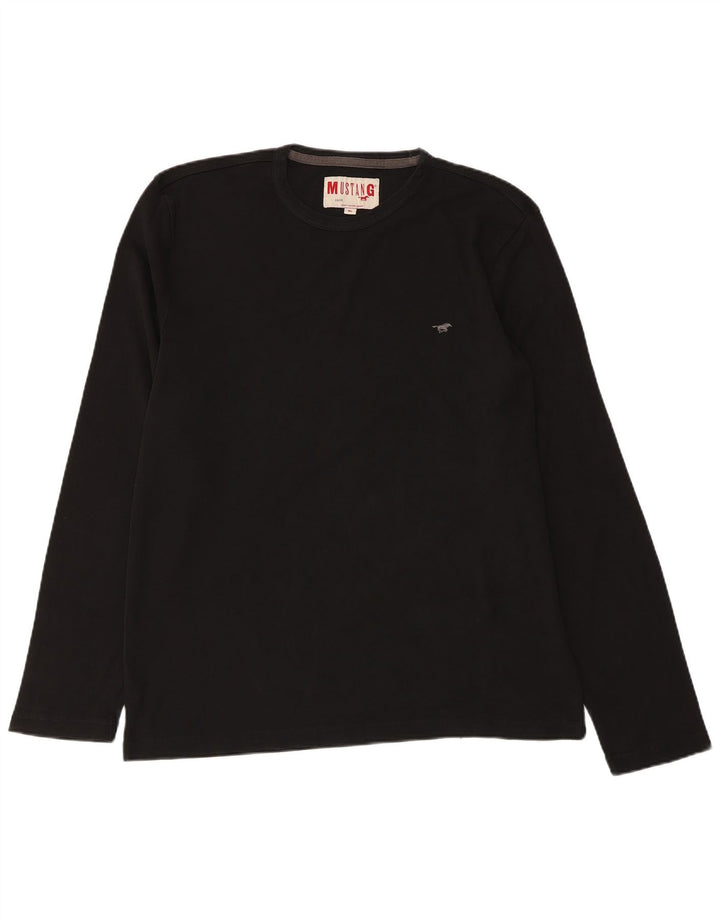 MUSTANG Mens Top Long Sleeve XL Black