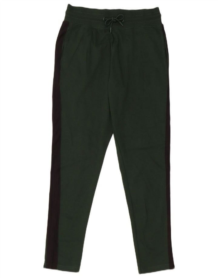 Pantalon De Survêtement Zara Homme Petit Coton Colorblock Vert