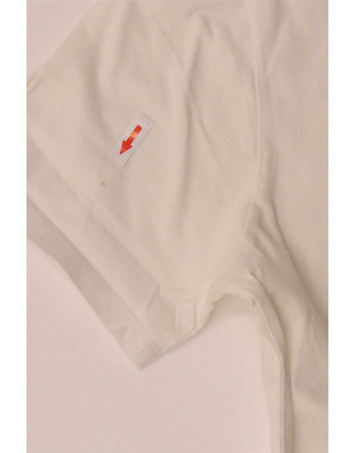 Levi's Tee-Shirt Graphique Homme Blanc Moyen Coton
