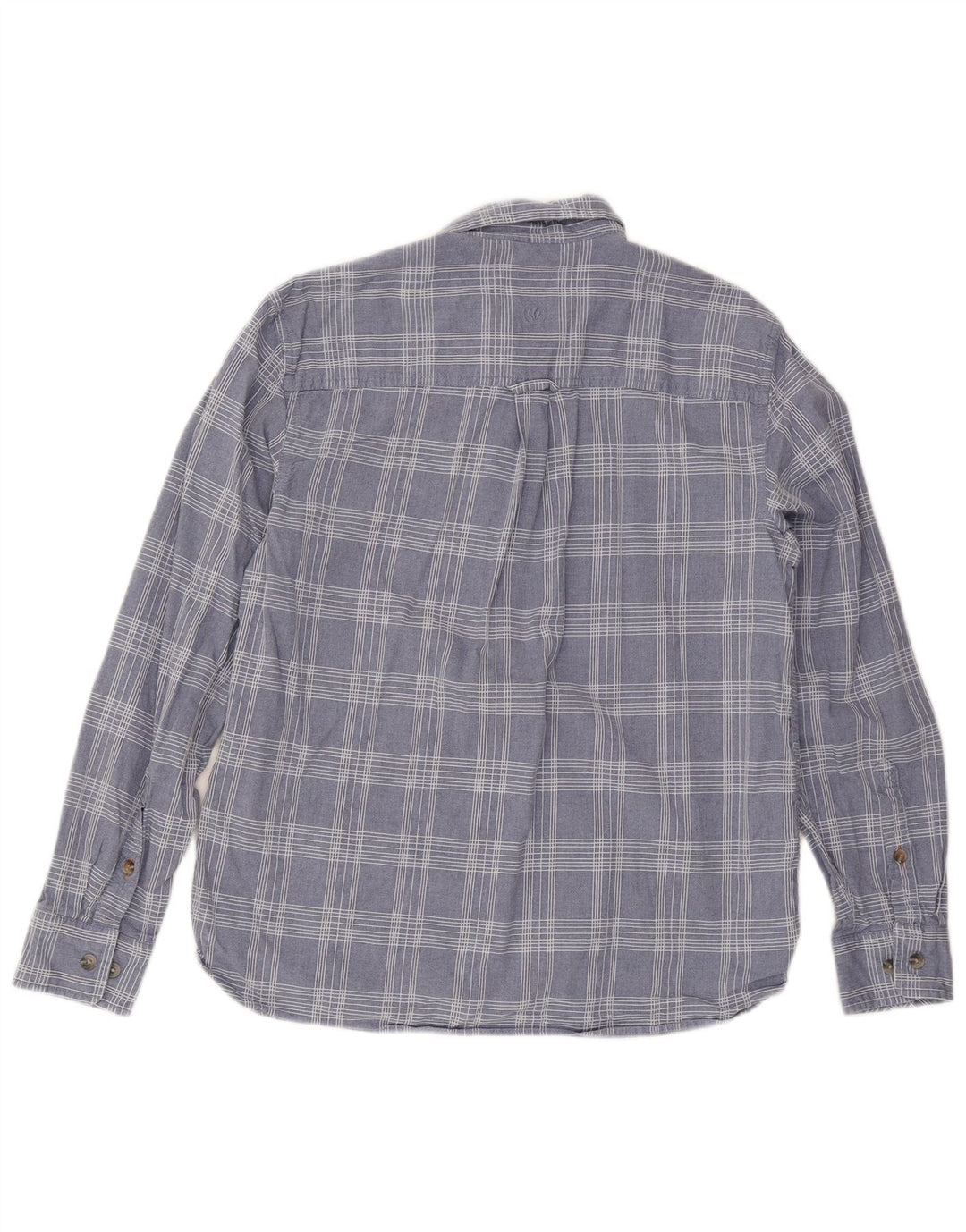 Chemise Homme Fat Face Grand Carreau Bleu Coton