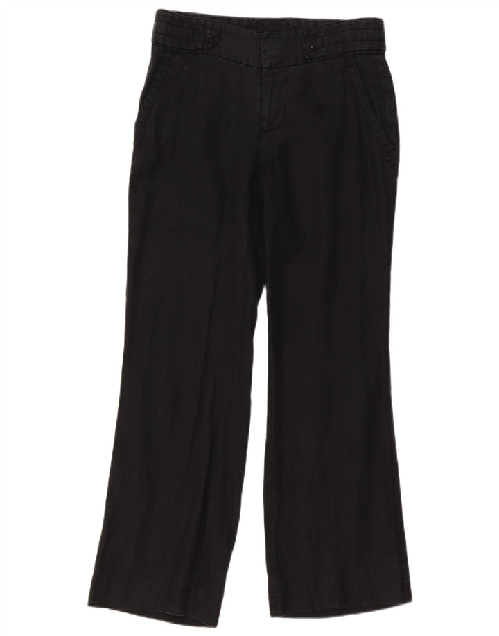 Zara Pantalon décontracté bootcut pour femme Petit W26 L30 Noir