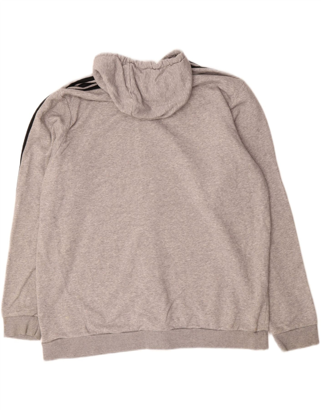 Adidas Pull à capuche zippé pour homme 2XL Gris