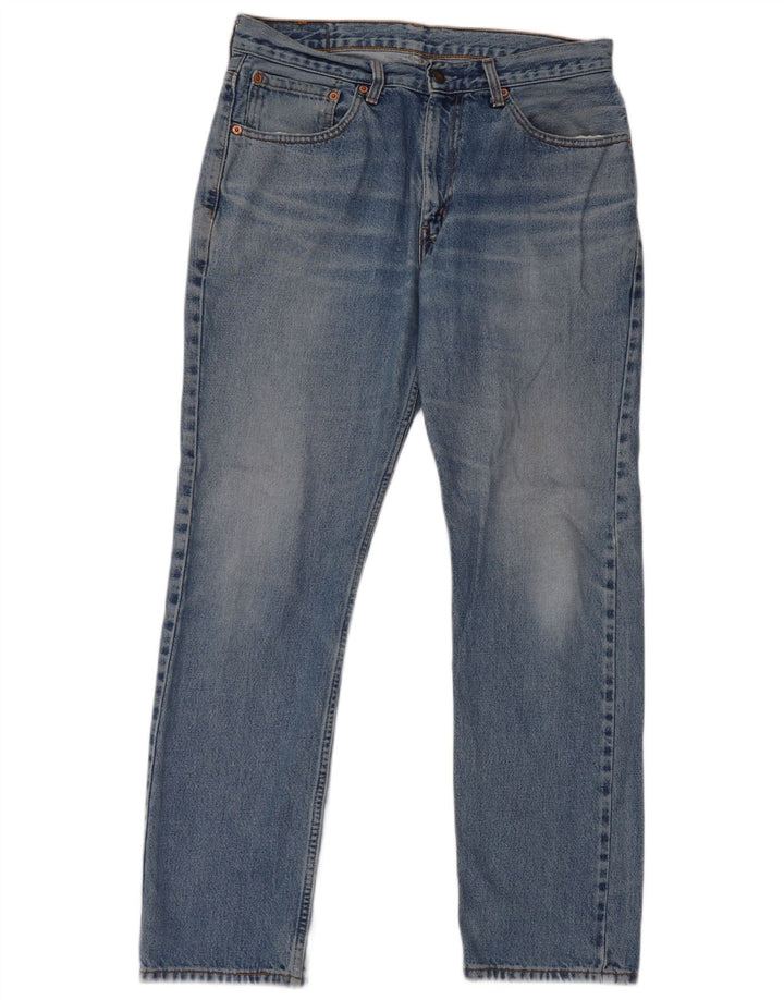 Levi's Jean Droit 581 Femme W34 L32 Bleu Coton