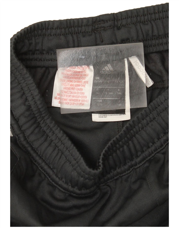 Adidas Pantalon de Survêtement Climacool Garçon 13-14 Ans Gris Polyester