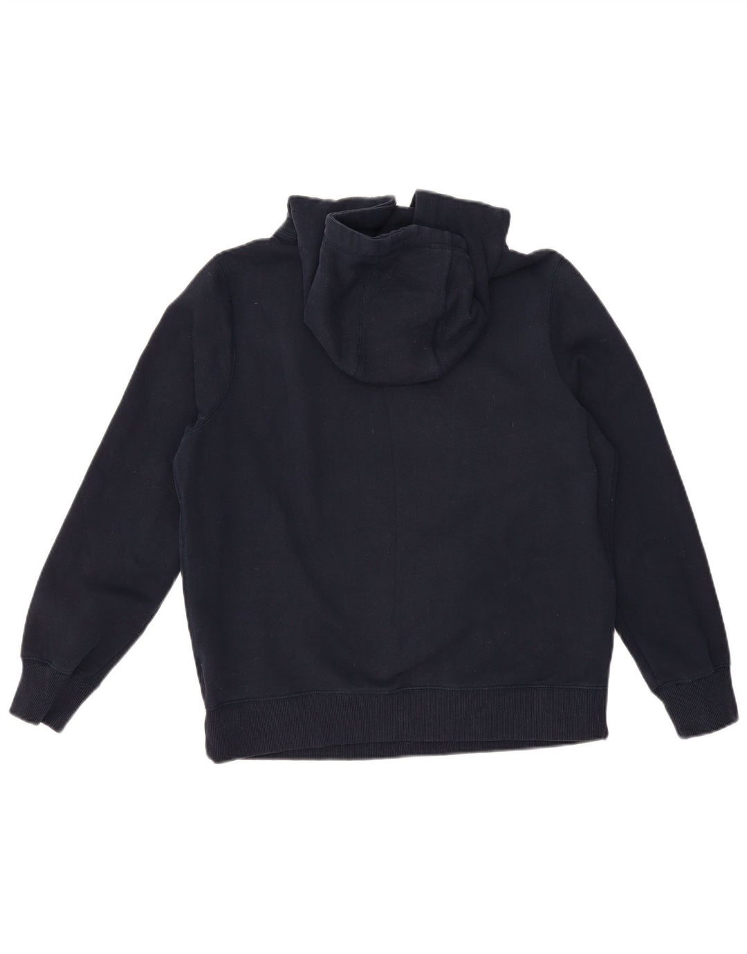CREW CLOTHING Pull à capuche surdimensionné pour femme UK 12 Bleu marine moyen