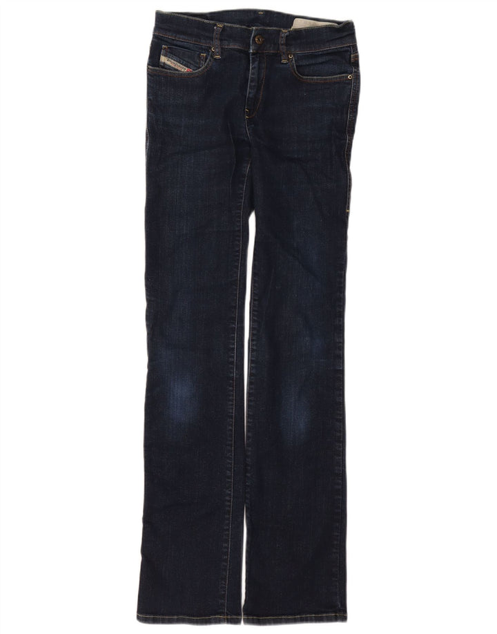 Jean Droit Femme Diesel W27 L32 Bleu Marine Coton