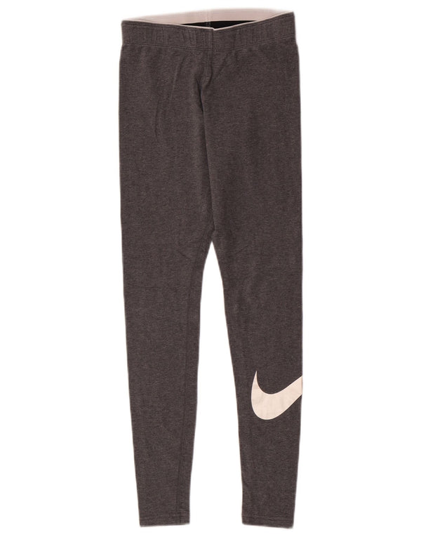 Nike Legging graphique pour femme UK 4 XS Gris Coton