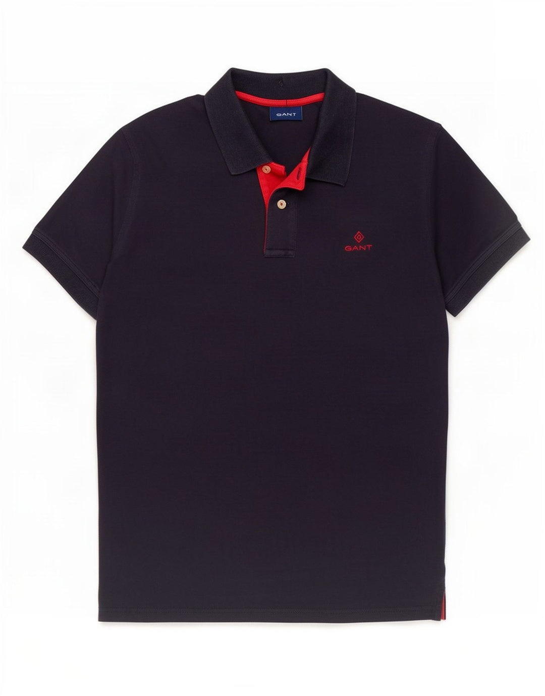 Gant Polo Homme Bleu Marine Moyen Coton