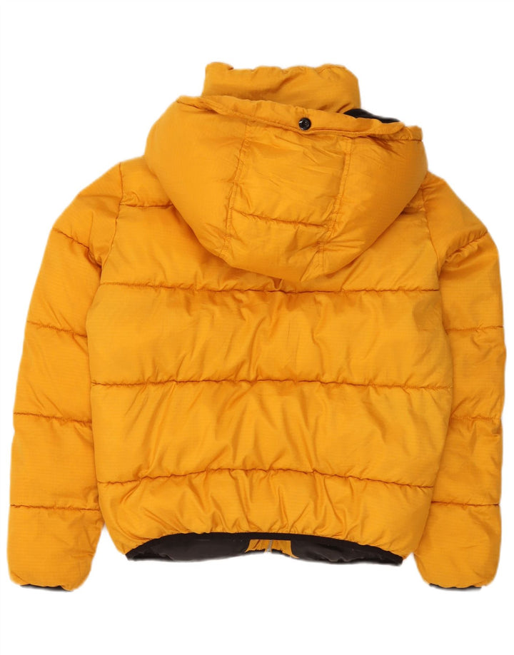 G-Star Veste rembourrée à capuche pour femme UK 14 Polyester jaune moyen