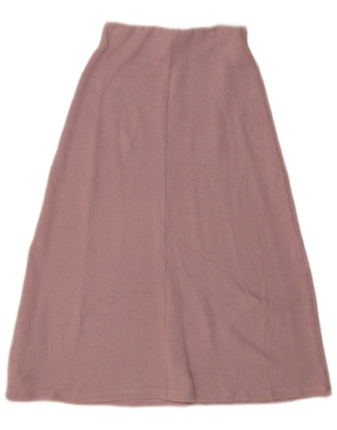 Zara Femme Jupe trapèze en tricot Petit W26 Rose Polyester