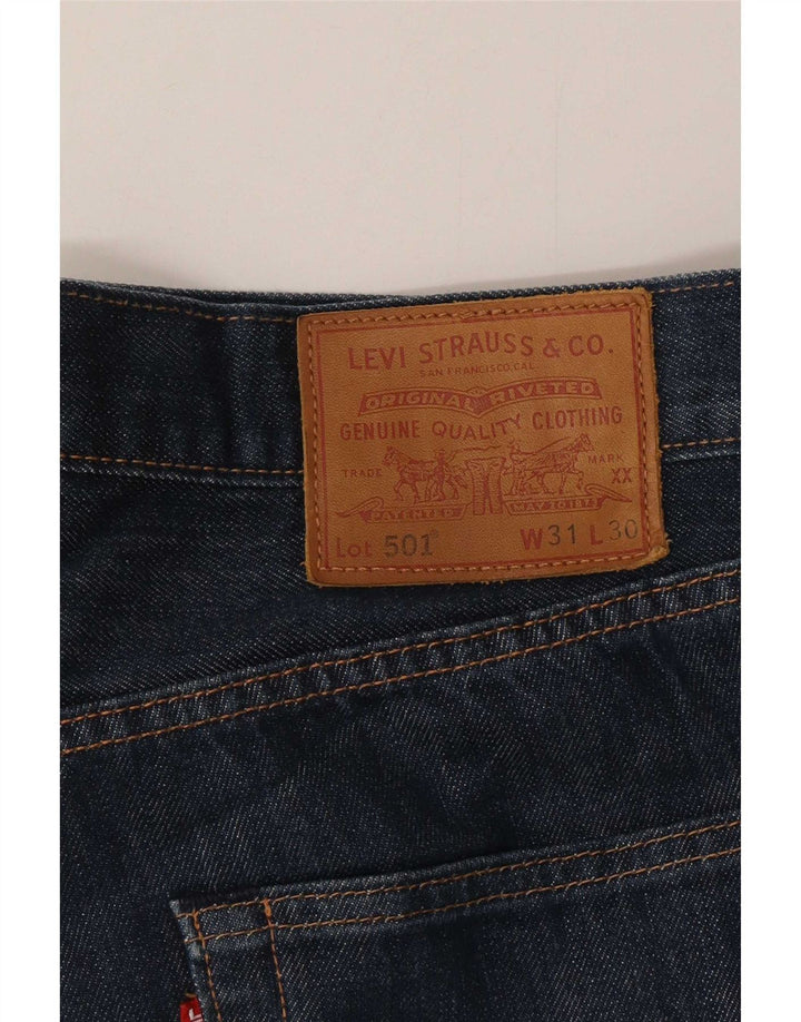 Levi's Jean Droit 501 Homme Bleu W31 L30 Coton