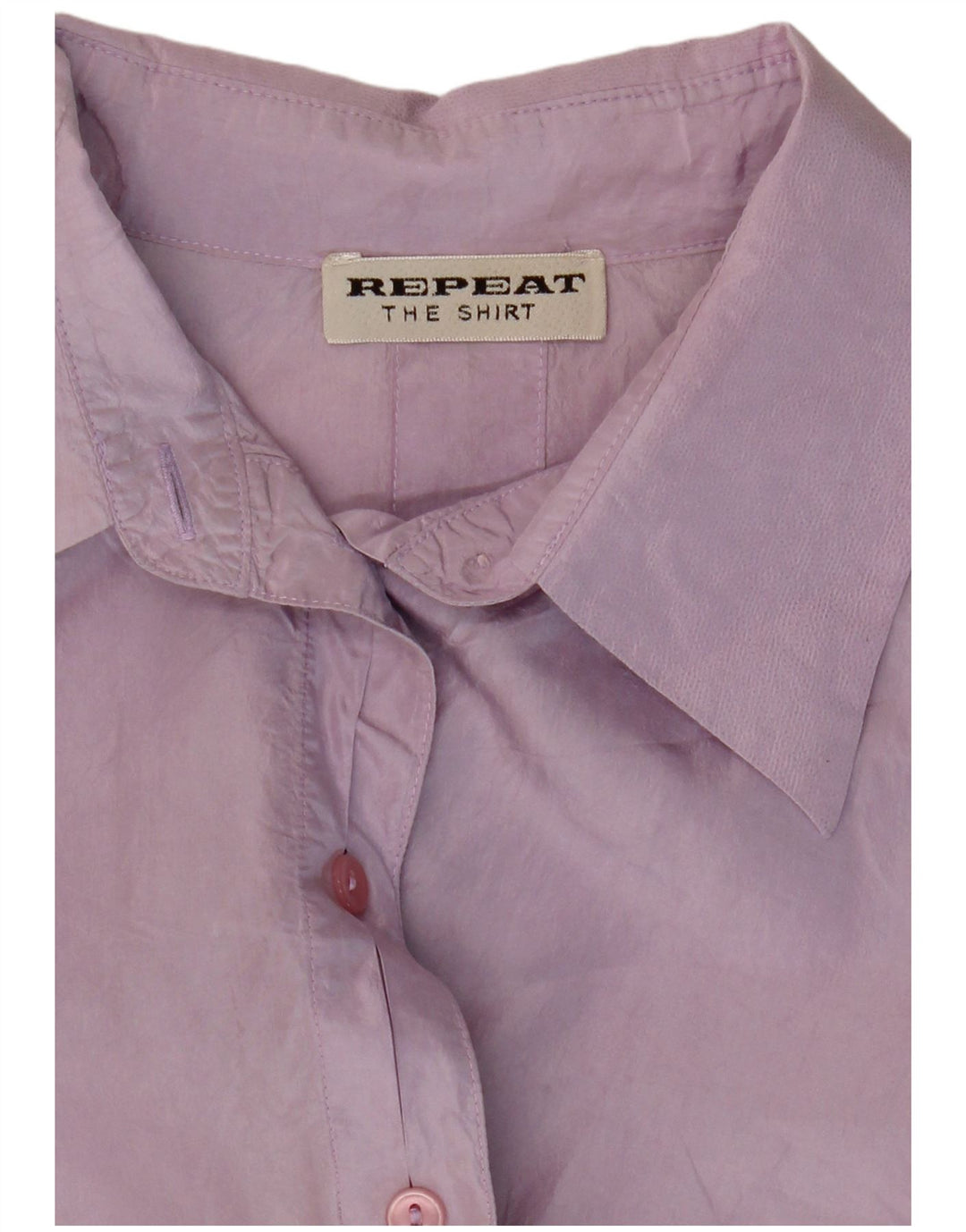 Chemisier Femme Repeat EU 38 Soie Violet Moyen