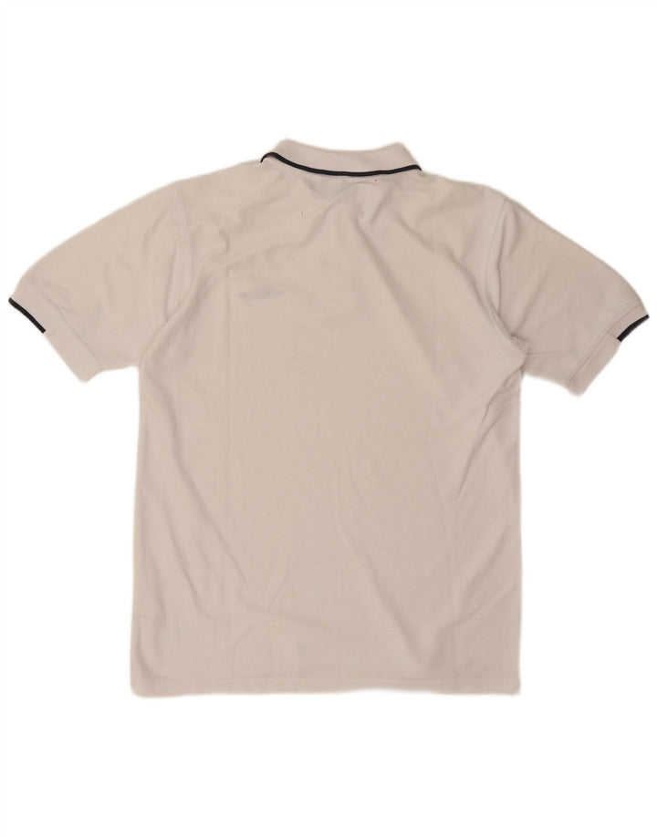 Umbro Polo Homme Blanc Moyen Polyester
