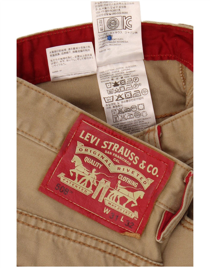 Levi's Jean 508 Regular Tapered Homme Beige Coton