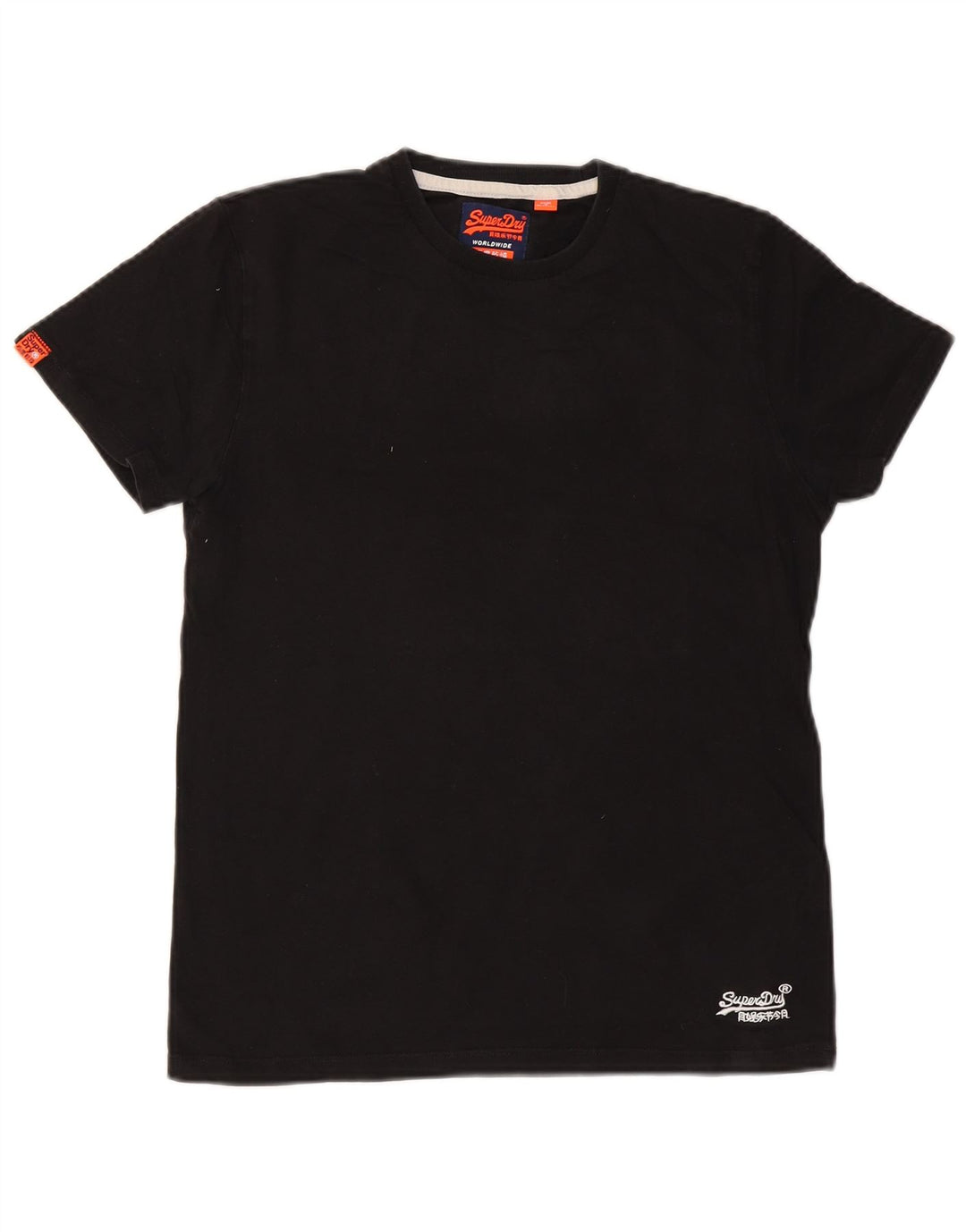 SUPERDRY T-Shirt Homme Noir Moyen Coton