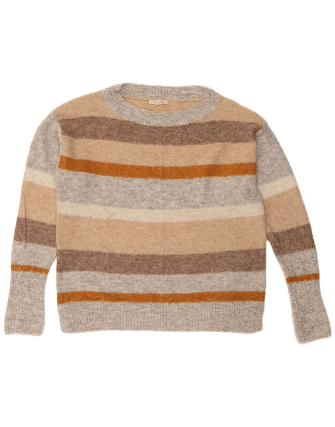 White Stuff Pull ras du cou pour femme UK 12 Medium Multicolore