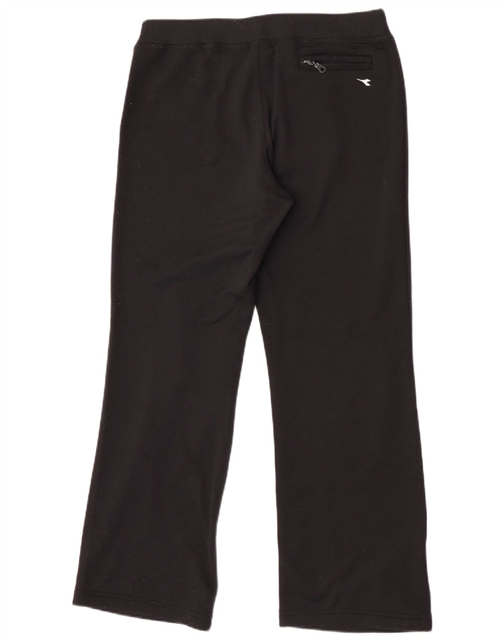 Diadora Pantalon de survêtement pour femme UK 14 Medium Noir Polyester