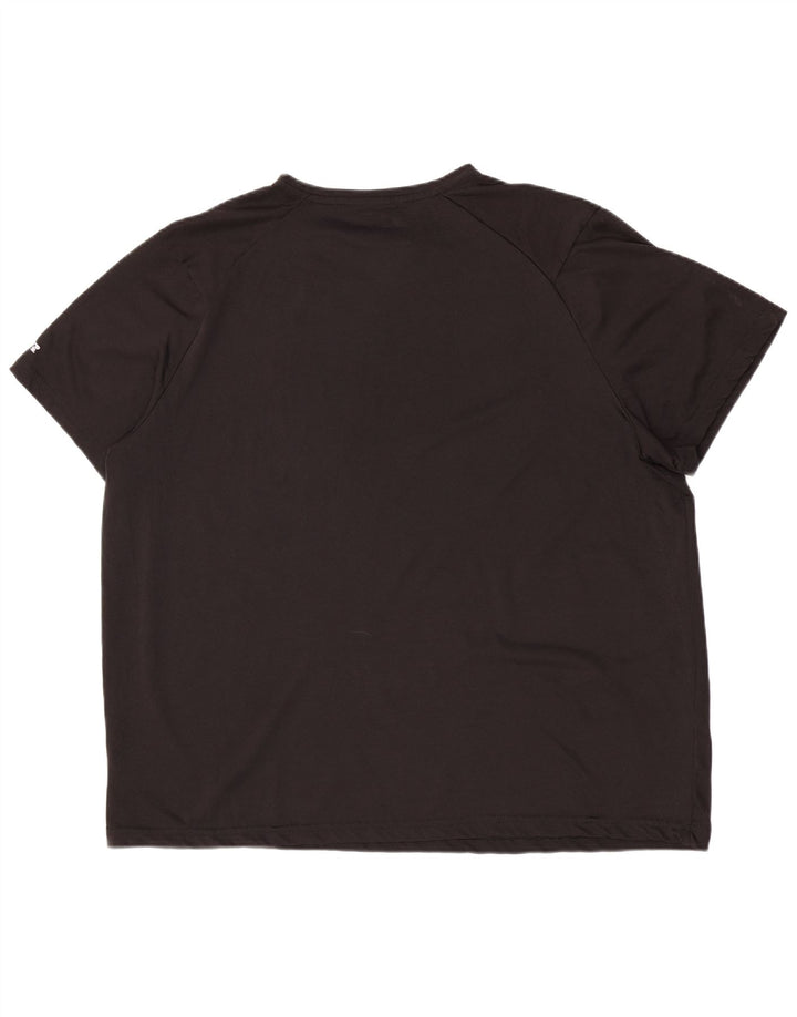 Russell Athletic T-shirt Dri-Power pour homme XL Noir Polyester