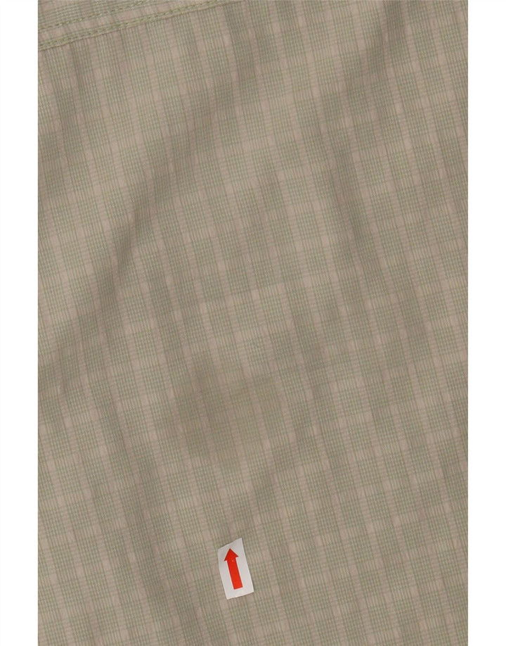 The North Face Chemise à manches courtes pour hommes XL Vert Check Polyester