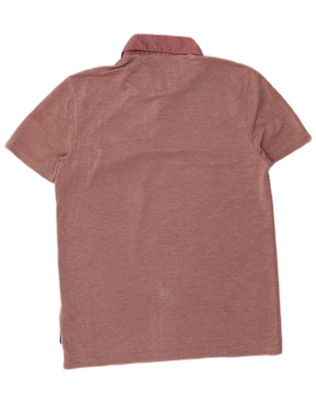 Ted Baker Polo Homme Taille 3 Modal Bordeaux Moyen
