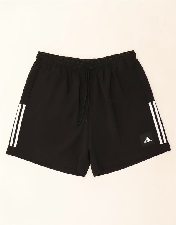 Adidas Short de sport pour homme 2XL Noir Polyester