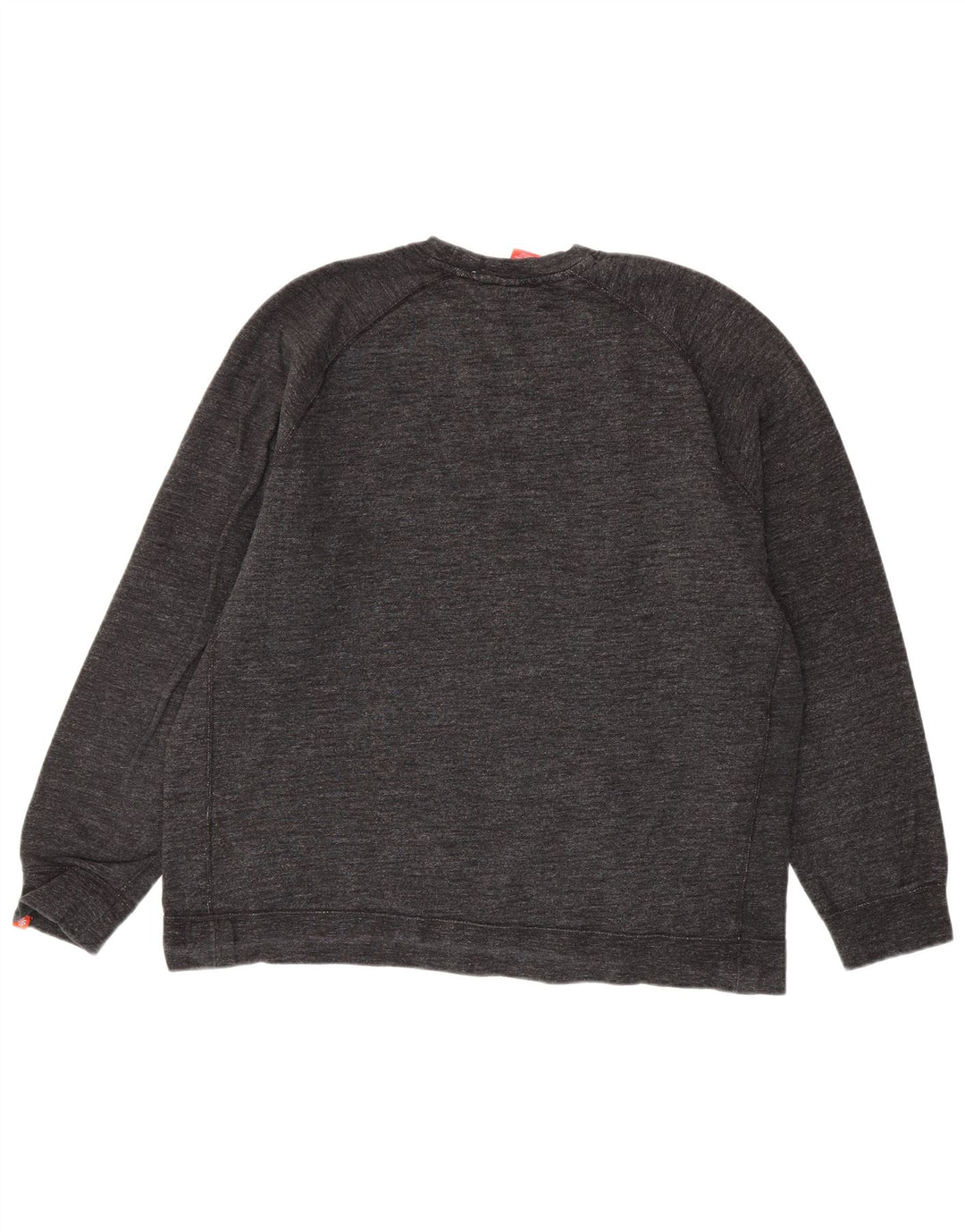 Nike Sweat-shirt pour homme en coton moucheté gris 2XL