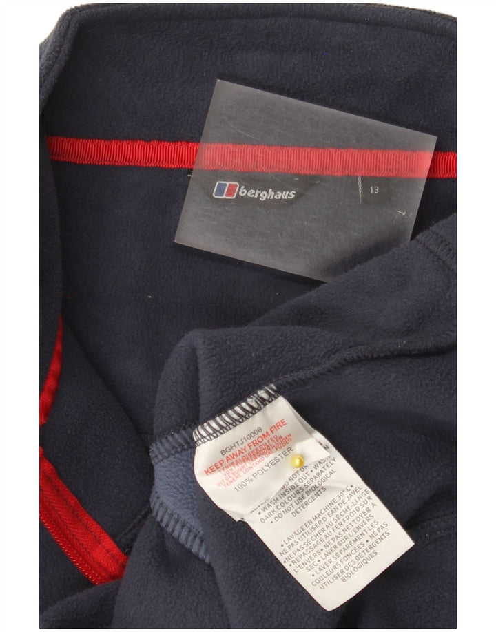 Berghaus Veste Polaire Garçon 12-13 ans Bleu Marine Colorblock Polyester