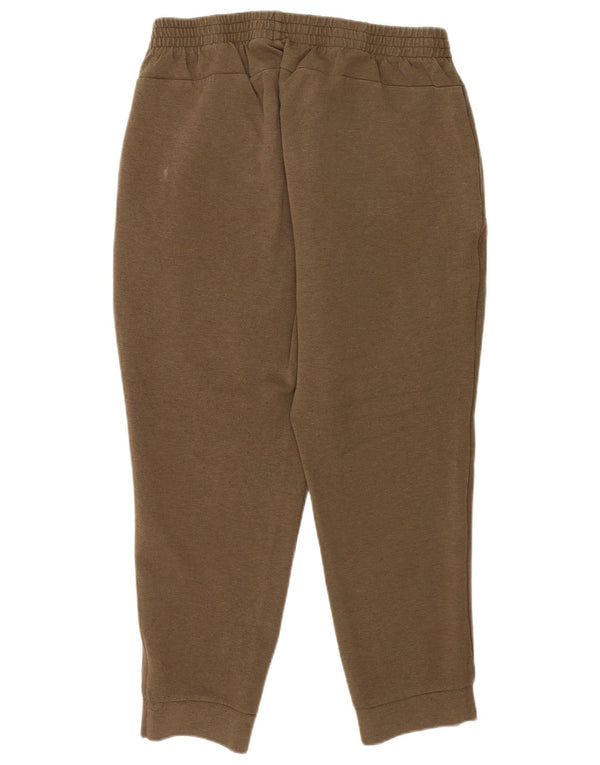 Adidas Pantalon de survêtement pour homme en coton kaki Taille L