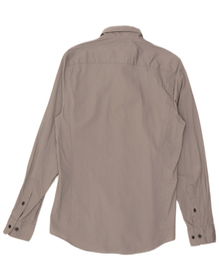 Tommy Hilfiger Chemise Extra Slim Fit Homme Gris Moyen Coton
