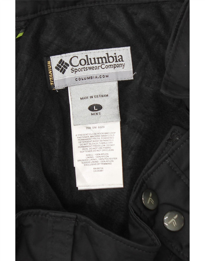 Columbia Pantalon de Ski Titanium Homme Large Noir Nylon