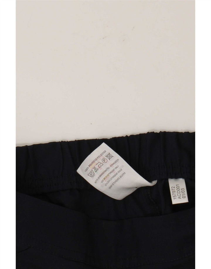 Adidas Short de sport pour femme UK 8 Small Bleu marine Polyester