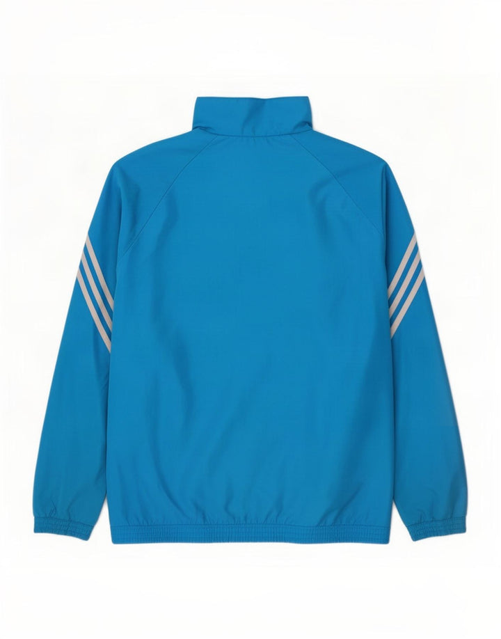 Adidas Veste de survêtement graphique pour homme Bleu moyen Polyester