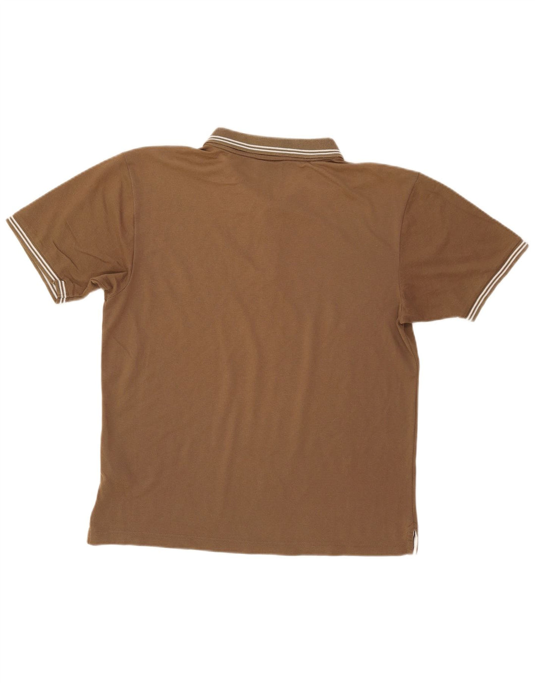 CHAMPION Polo Homme Large Marron Coton