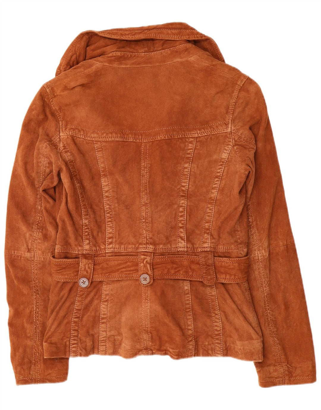 EDC Veste en daim pour femme UK 14 Cuir marron moyen