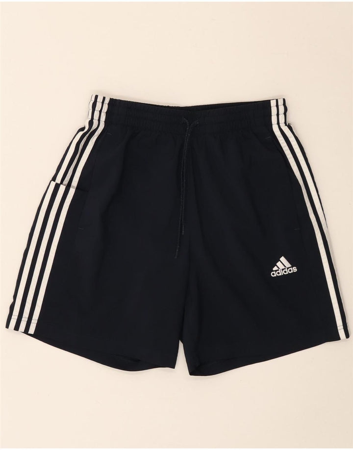 ADIDAS Short de sport homme bleu marine moyen polyester