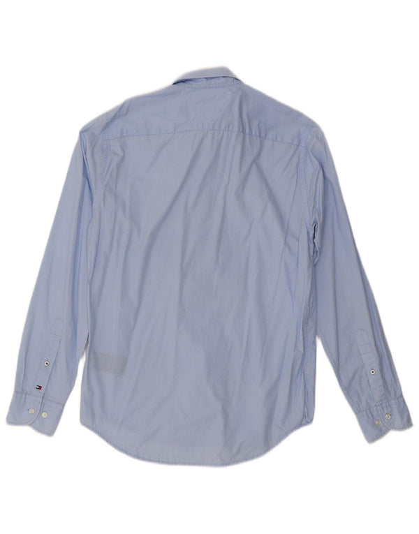 Tommy Hilfiger Chemise New York Fit Homme Petit Bleu Coton