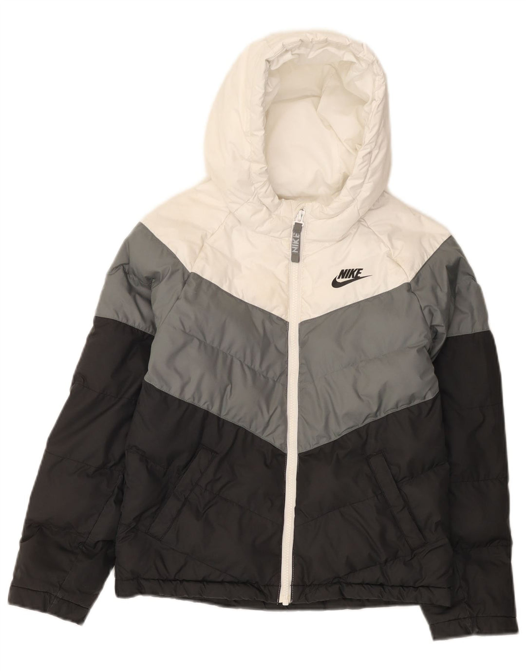 NIKE Veste matelassée garçon 10-11 ans Medium Multicolore Colourblock