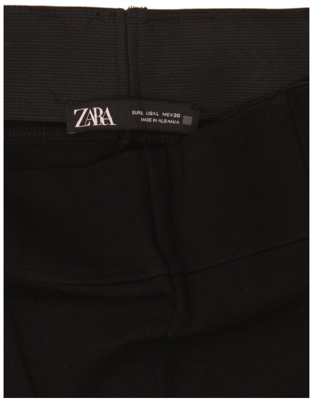 Pantalon Chino Slim Femme ZARA W34 L28 Noir