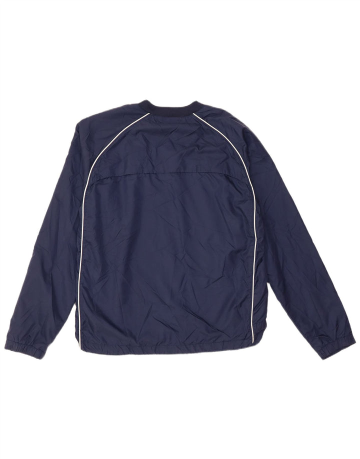 Nike Haut de survêtement pour homme UK 39/41 Bleu marine moyen en nylon