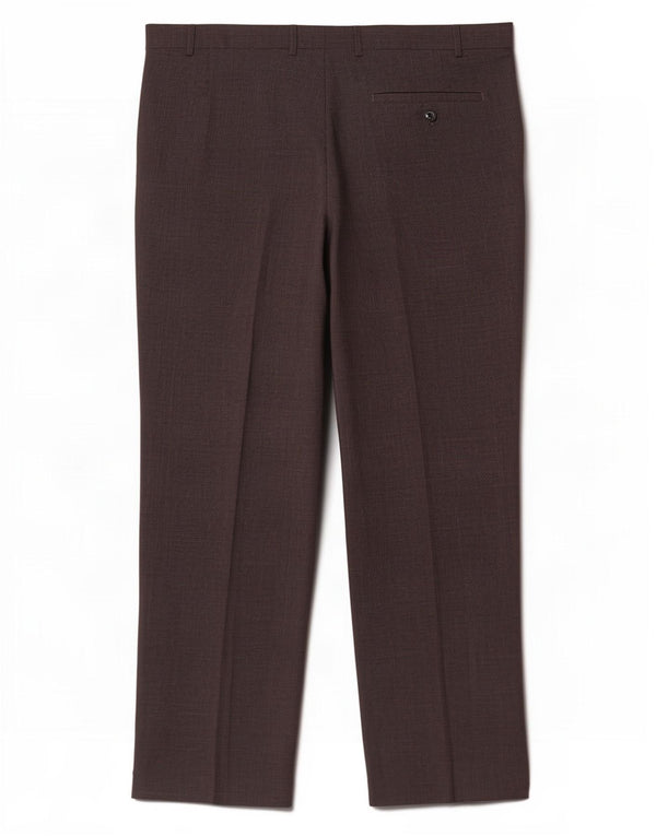 Marks & Spencer Pantalon de costume droit pour homme W42 L29 Gris pied-de-poule