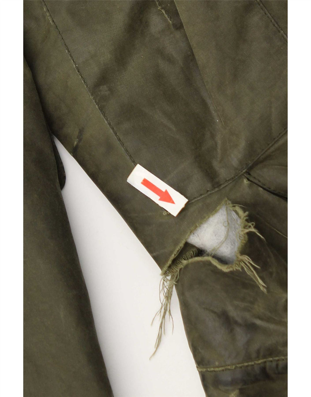 Barbour Veste en coton ciré pour homme UK 36 Petit coton vert