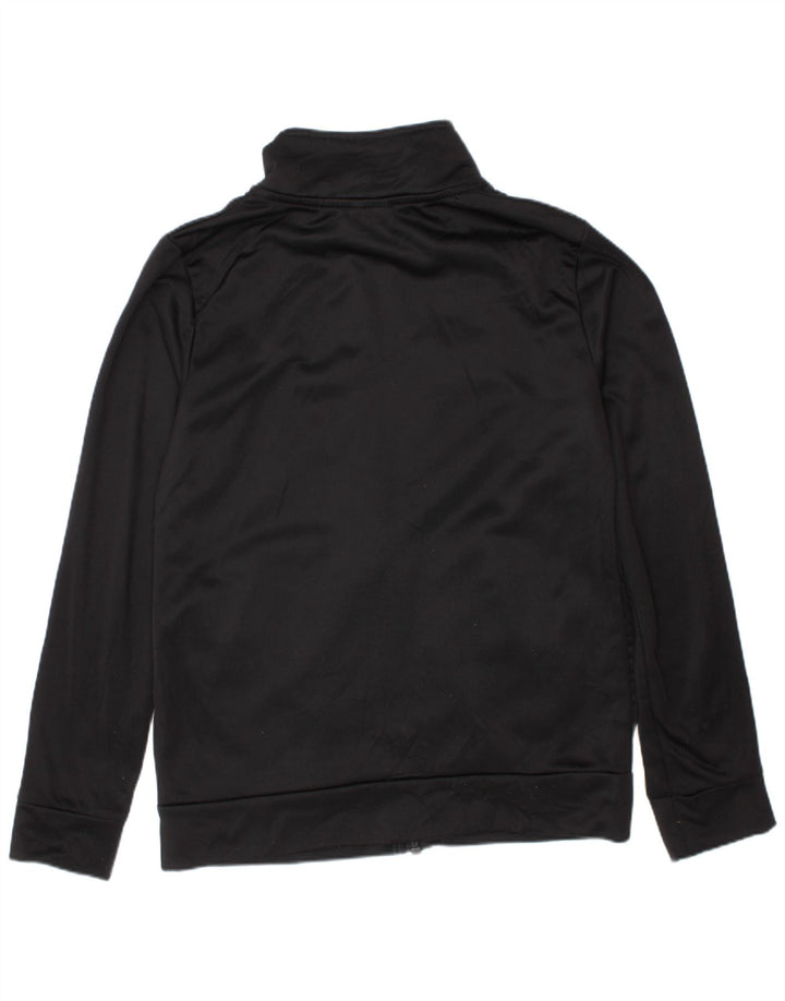 Puma Veste de survêtement graphique pour garçon 7-8 ans Petit Noir Polyester