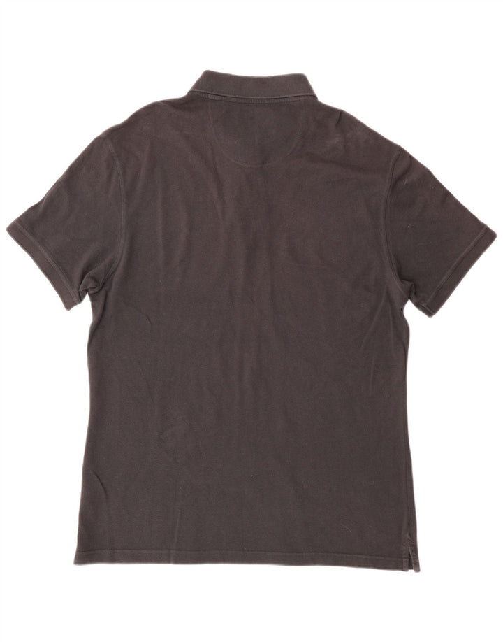 Barbour Polo Homme XL Gris Coton