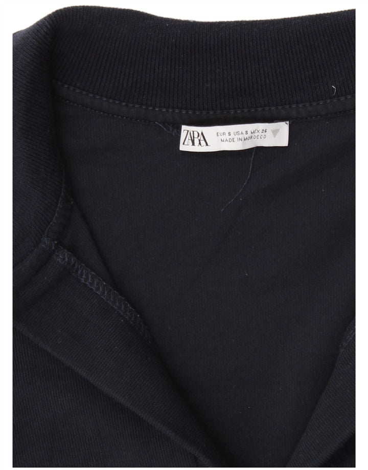 Zara Body Femme UK 8 Petit Bleu Marine