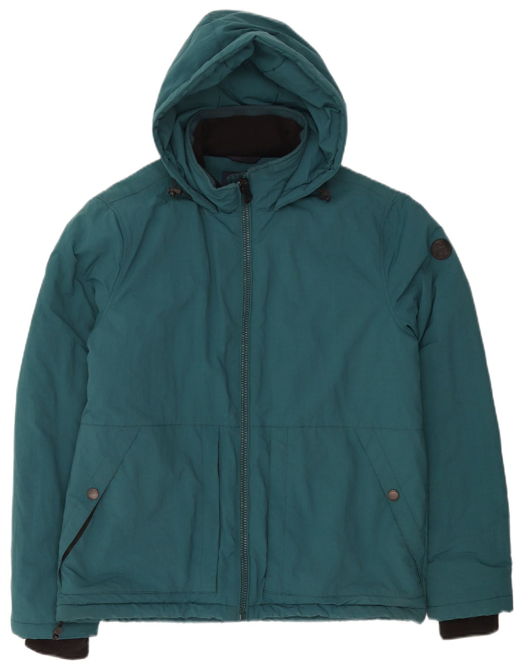 North Sails Veste matelassée à capuche pour homme UK 38 Medium Green Polyamide