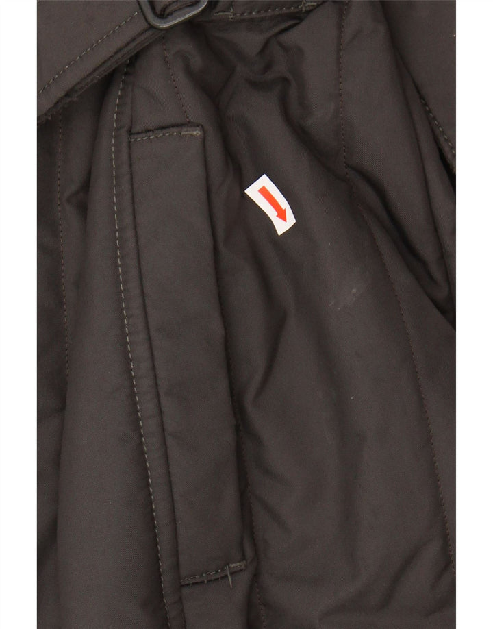 Refrigiwear Manteau rembourré à capuche pour femme IT 46 Large Kaki Nylon