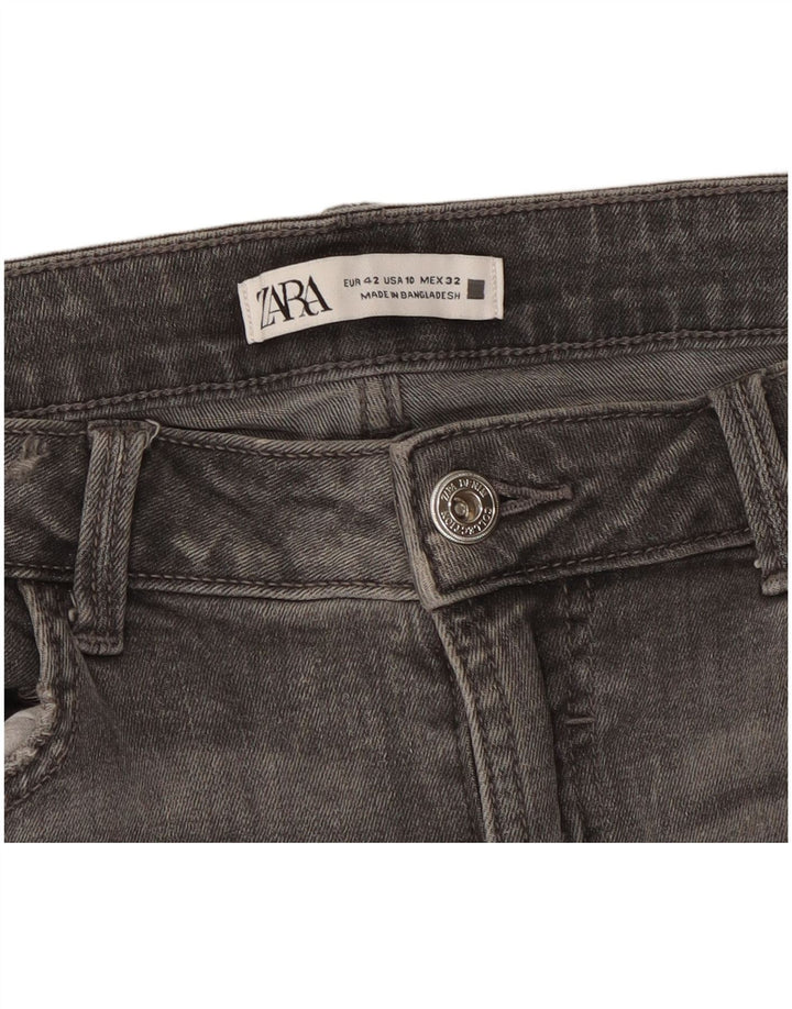 Zara Jean Slim Femme EU 42 Large W32 L28 Gris